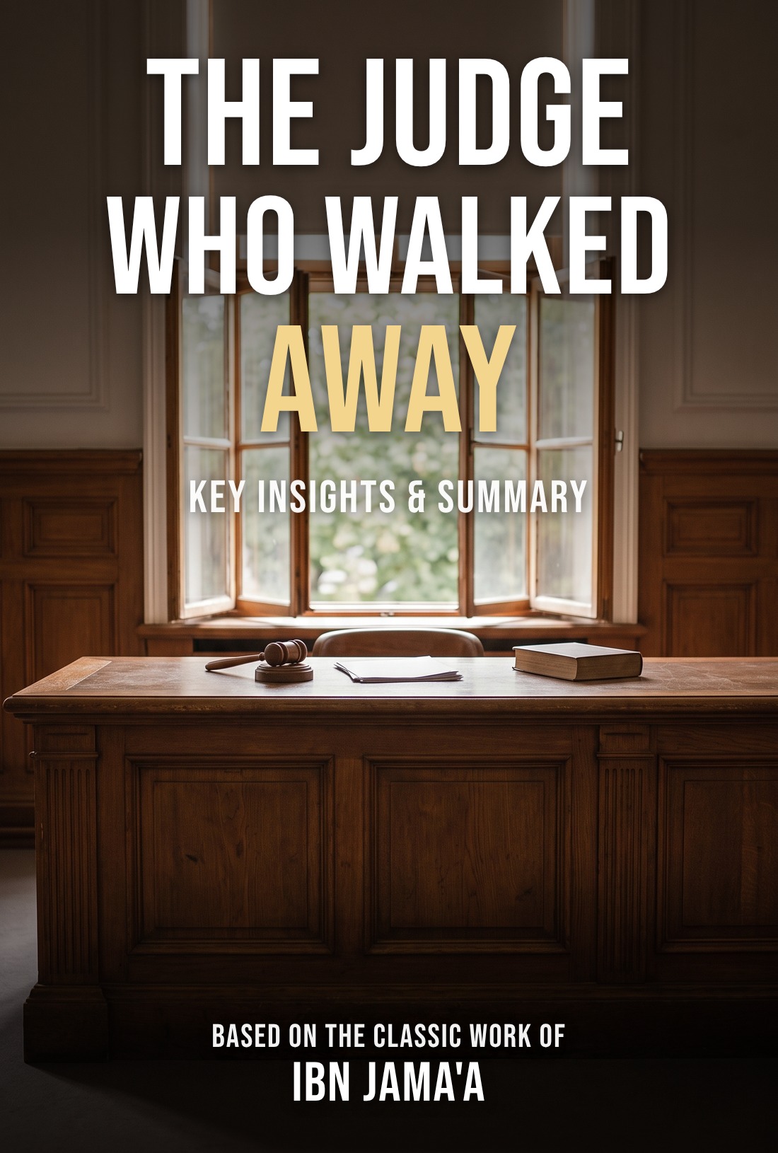 The Judge Who Walked Away summary cover