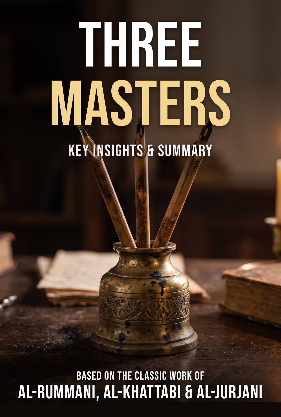 Three Masters, One Mystery summary cover