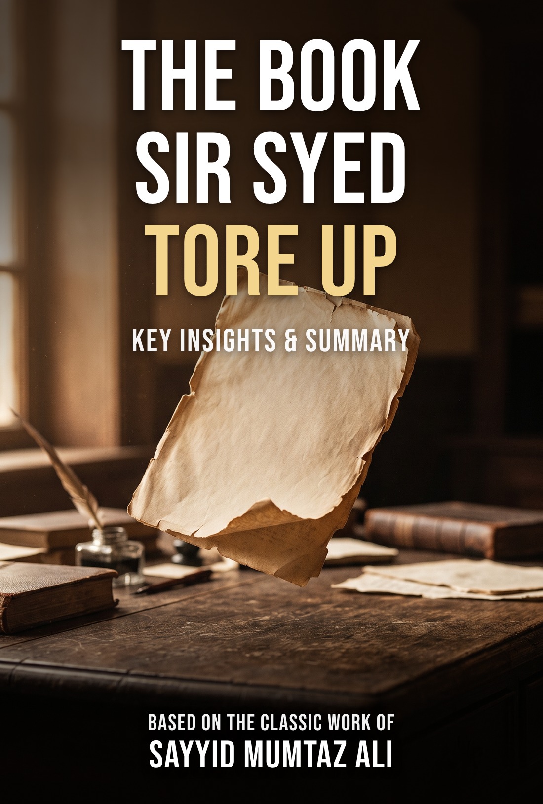 The Book Sir Syed Tore Up summary cover