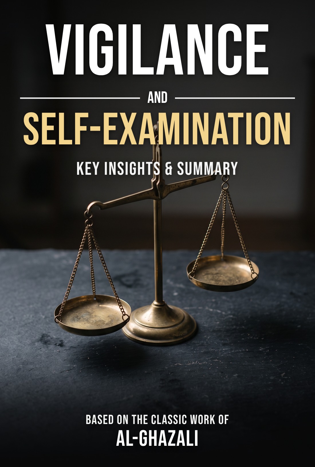 Al-Ghazali on Vigilance and Self-Examination summary cover