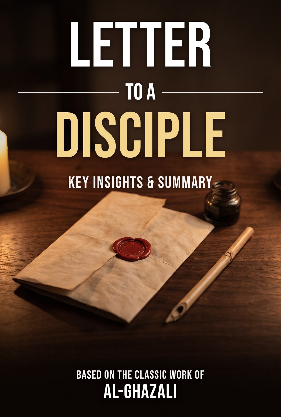 Al-Ghazali Letter to a Disciple summary cover