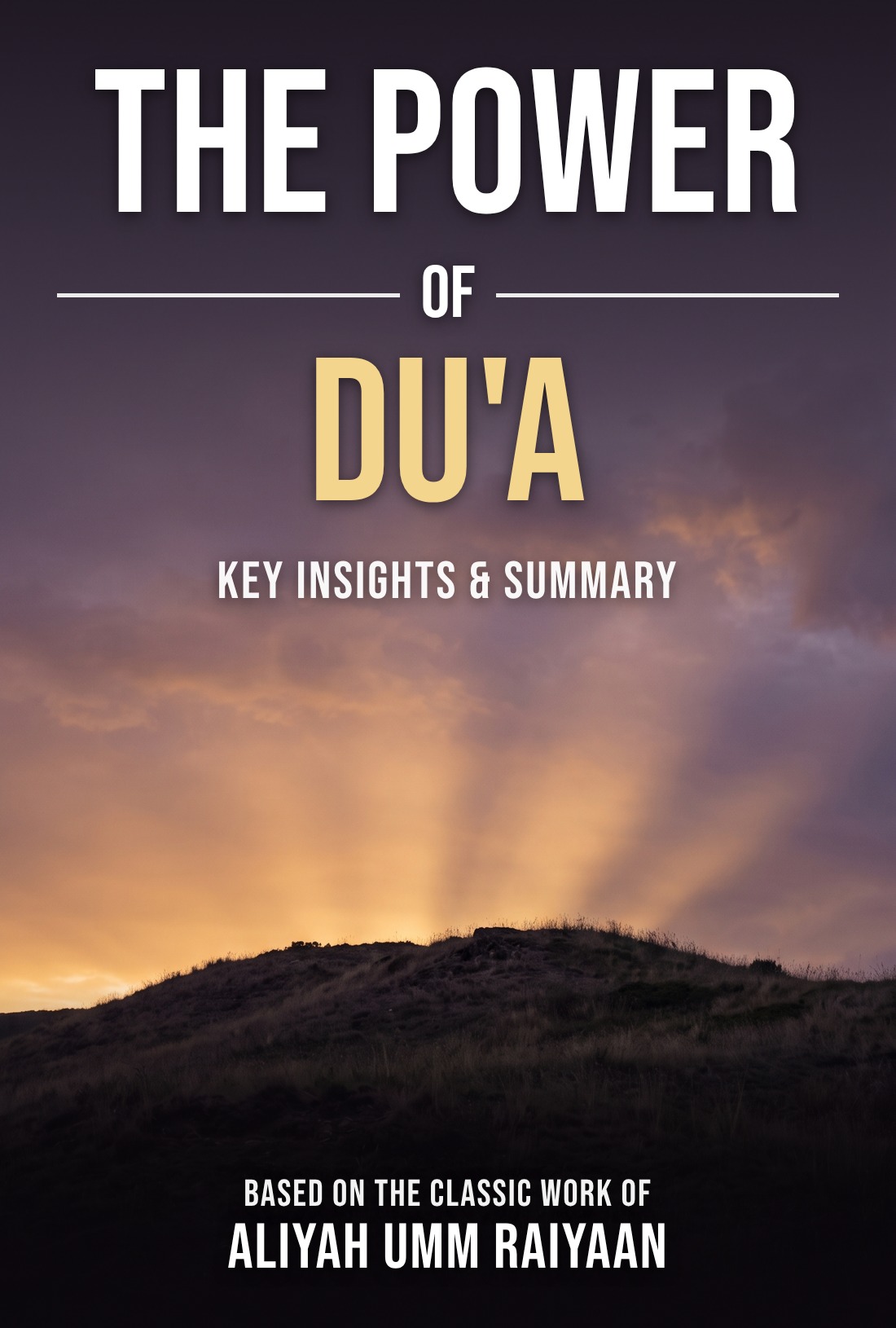 The Power of Du'a summary cover
